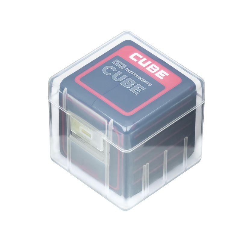 Лазерный уровень Ada Cube Basic Edition А00341 (погрешность 0.2 мм/м, вес 0.24 кг, 2 луча, красный лазер) в Ярославле