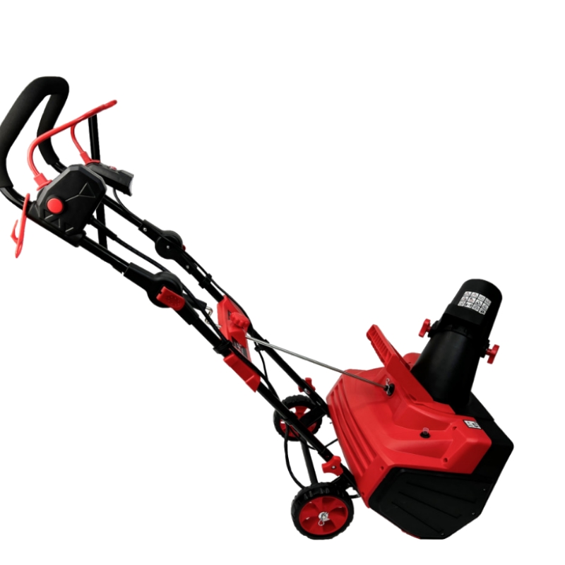 Снегоуборщик электрический Brait BST-2200YBL 05.03.004.089, 2200Вт, 230В, 50Гц.. ширина захвата 46см., высота 20см, выброс 3-6 м, фара в Угличе