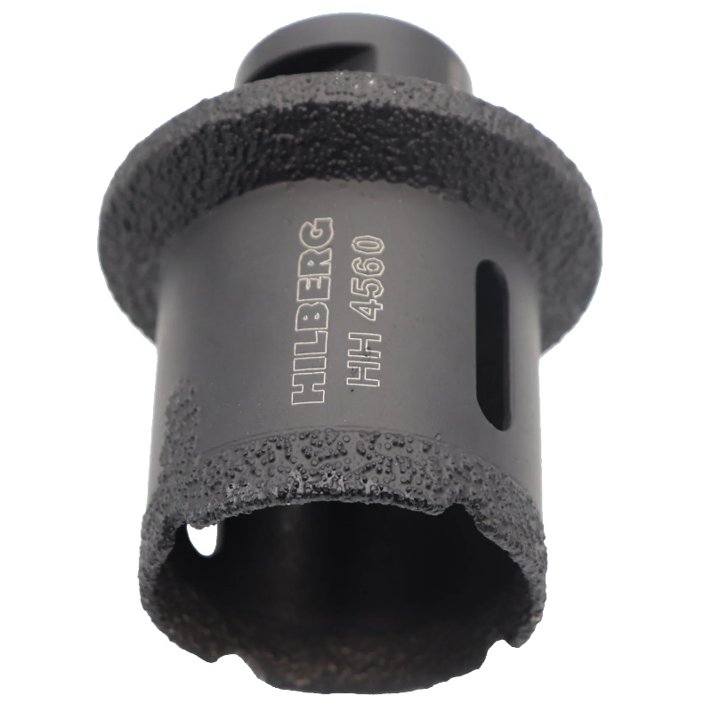 Коронка-фреза алмазная по плитке Hilberg HH4560, 45-60 мм, Super Hard, М14  в Рыбинске