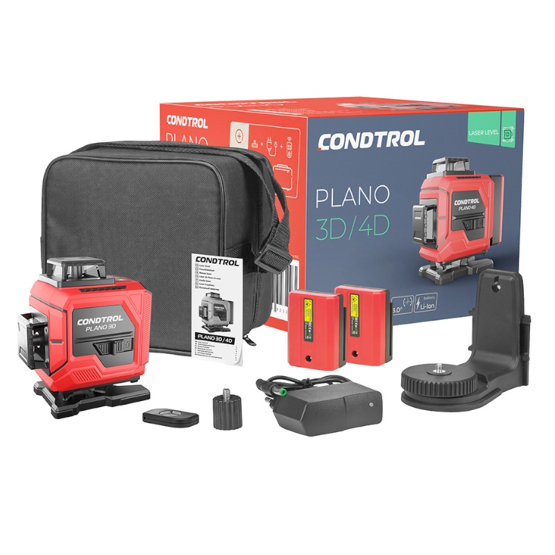 Лазерный нивелир Condtrol PLANO 4D 1-2-474 в Переславле