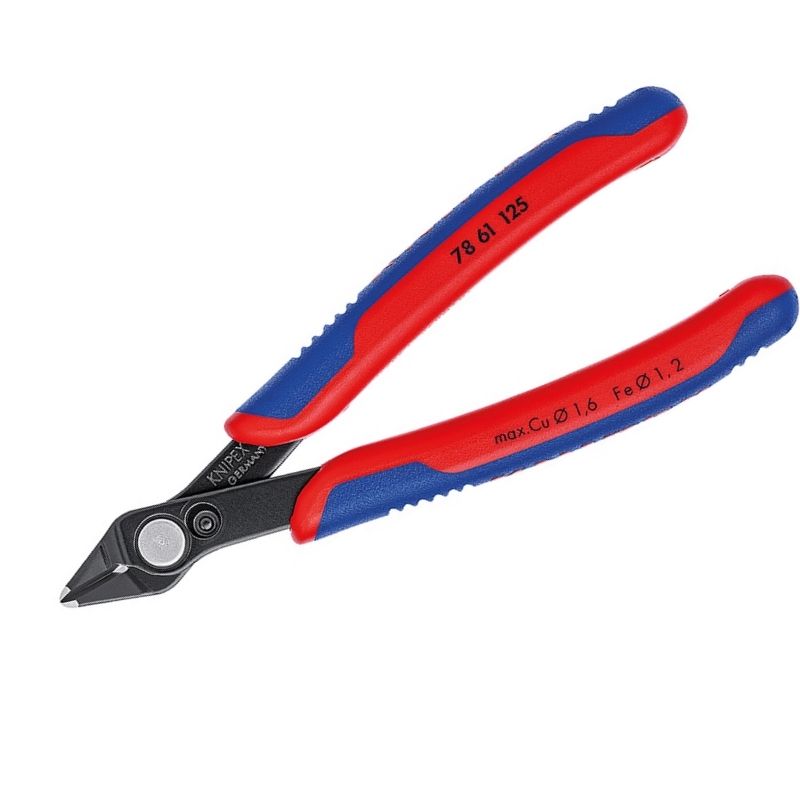 Кусачки для электроники прецизионные Electronic Super Knips® KNIPEX, вороненые, 125 mm, KN-7861125 в Кинешме