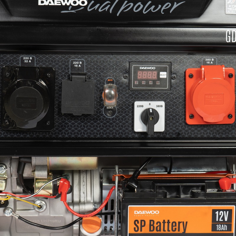 Бензиновый генератор Daewoo GDA 7500DPE-3 в Костроме