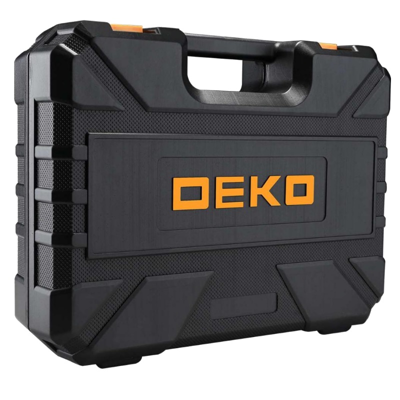 Аккумуляторная дрель-шуруповерт Deko DKCD12FU-Li SET3 063-4173, в кейсе, оснастка 13 шт., 2х2.0 Ач во Владимире