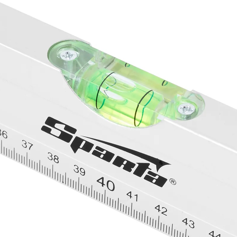 Уровень алюминиевый Sparta 331265, 800 мм, 3 глазка, линейка в Кинешме