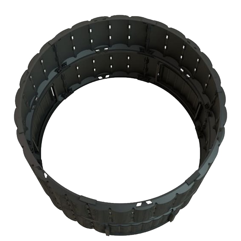Компостер Piteco K11080, 670 л, чёрный в Костроме