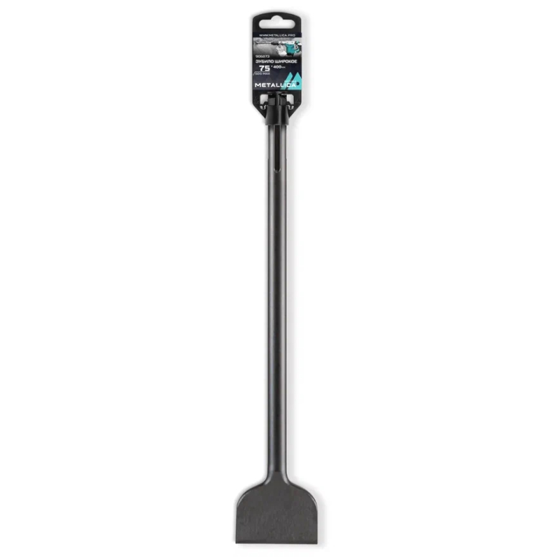 Зубило широкое SDS-max Metallica Optima 906873, 75х400/260 мм, по кирпичу, плитке, асфальту в Угличе