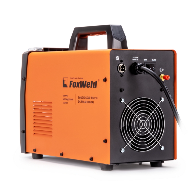 Аппарат аргонодуговой сварки FoxWeld Saggio Cold TIG 210 DC Pulse Digital, 9250