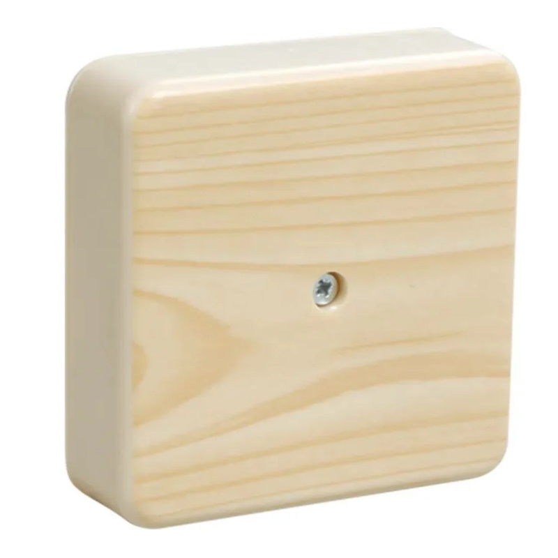 Коробка распаячная IEK КМ UKO10-075-075-020-K34-E, для о/п, 75х75х20мм, сосна в Муроме