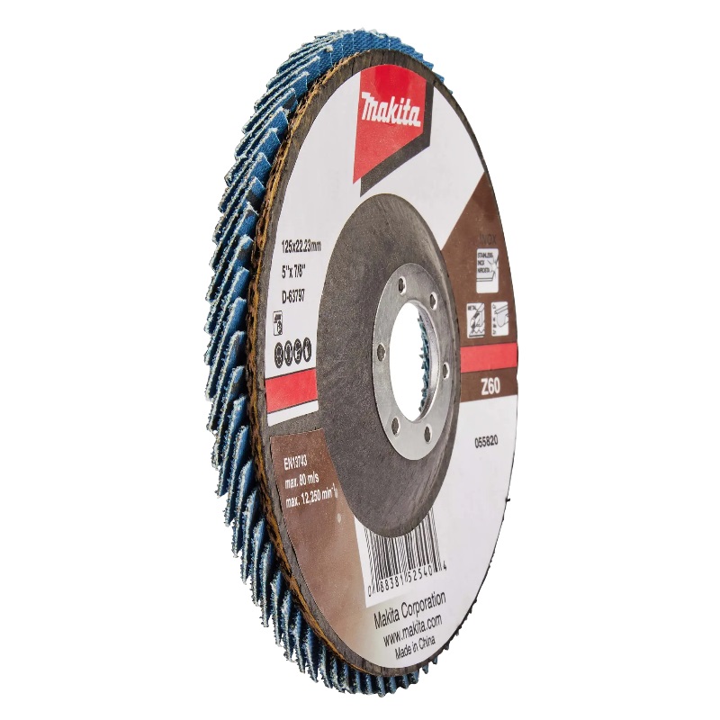 Лепестковый диск Makita D-63797, 125x22.23 мм, Z60, стекловолокно, угловой в Муроме