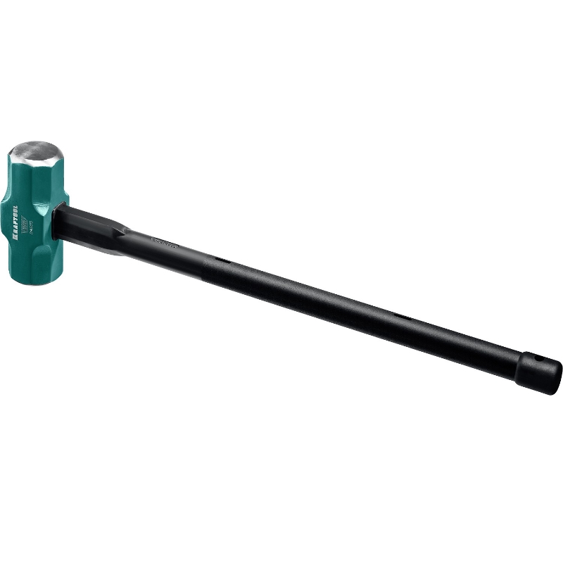 Кувалда со стальной удлинённой обрезиненной рукояткой Kraftool Steel FORCE 2009-8, 8 кг