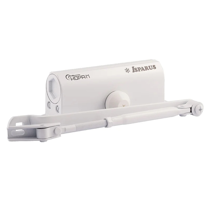 Доводчик дверной Нора-М Isparus  ISP 430 17109, белый, до 110кг