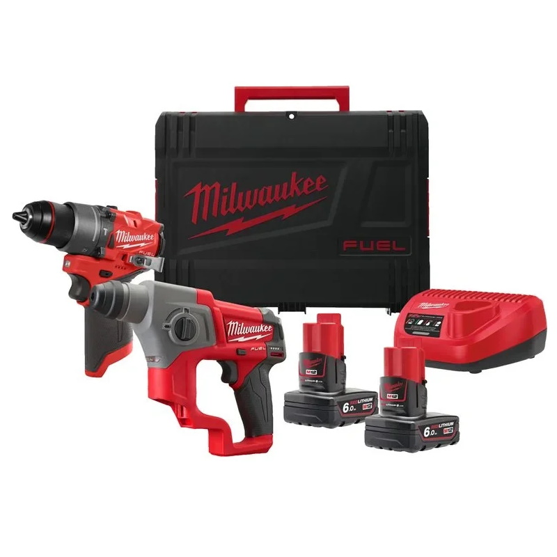 Набор инструментов Milwaukee FUEL M12 FPP2F2-602X 4933480591 69220₽
