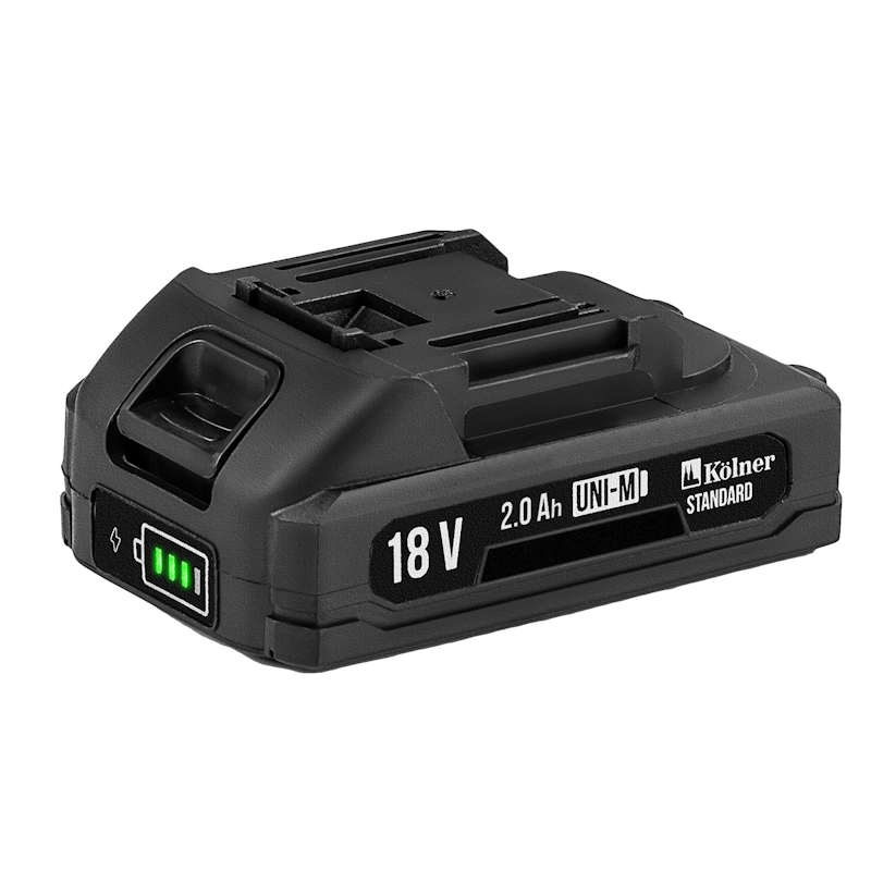 Дрель-шуруповерт аккумуляторный Kolner KDD 18BL-2K, 18V UNI-M, BL, 34/15 Нм (2x2.0 Ач, зу, кейс), 4610264003752 в Твери
