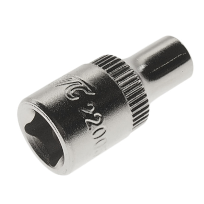 Головка торцевая JTC JTC-22005, 1/4", TORX, E5, 25мм