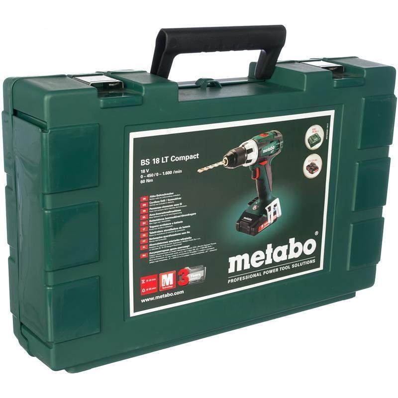 Аккумуляторный винтоверт Metabo BS 18 LT 602102530 в Туле