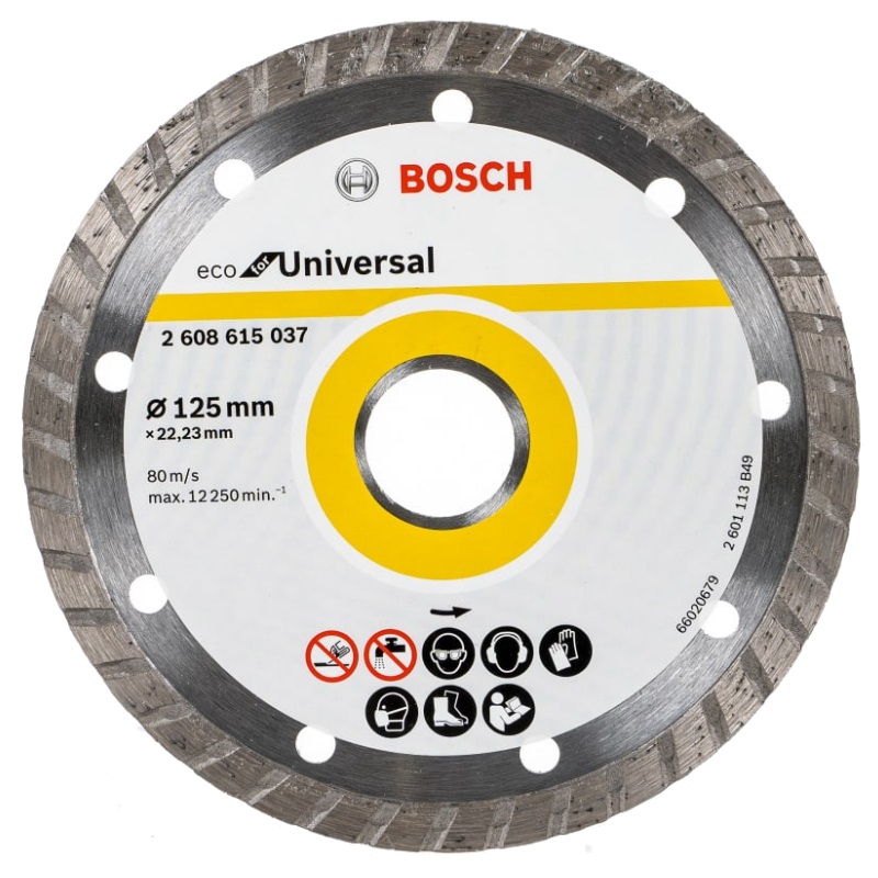 Алмазный диск Bosch Eco for Universal Turbo 2.608.615.037 (125x22,23 мм) в Муроме