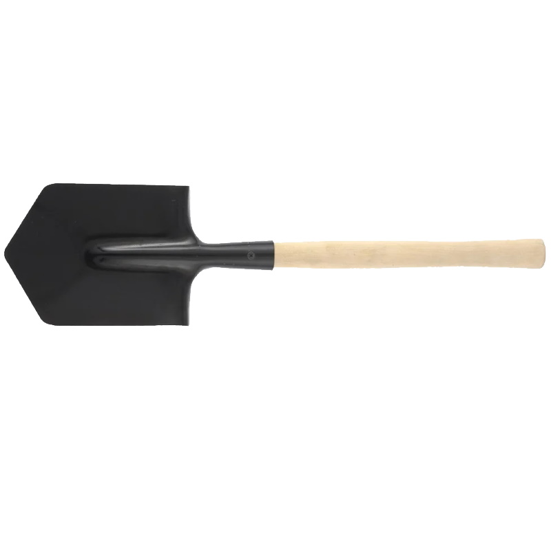 Лопата Россия 61425, малая с лакированным черенком