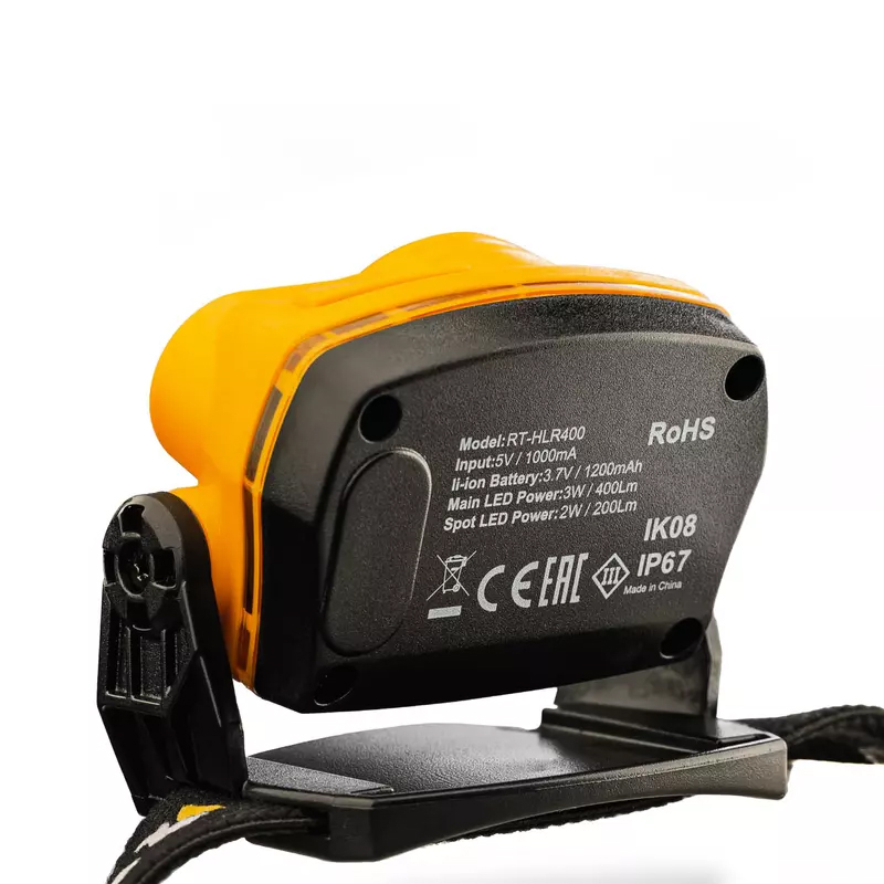 Фонарь налобный Runtec RT-HLR400 аккумуляторный в Александрове