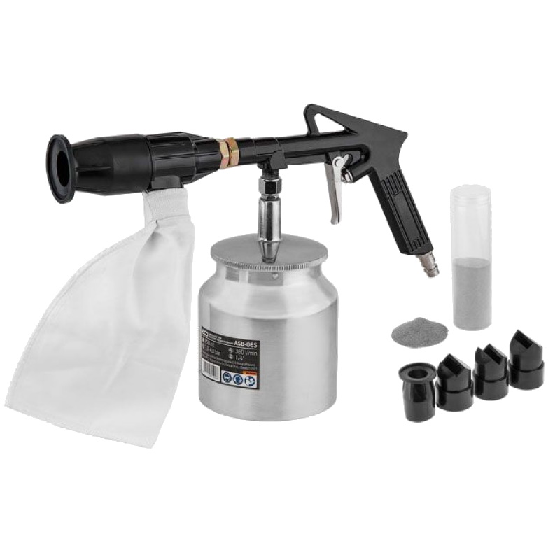 Пистолет пескоструйный с баком Eco ASB-06S