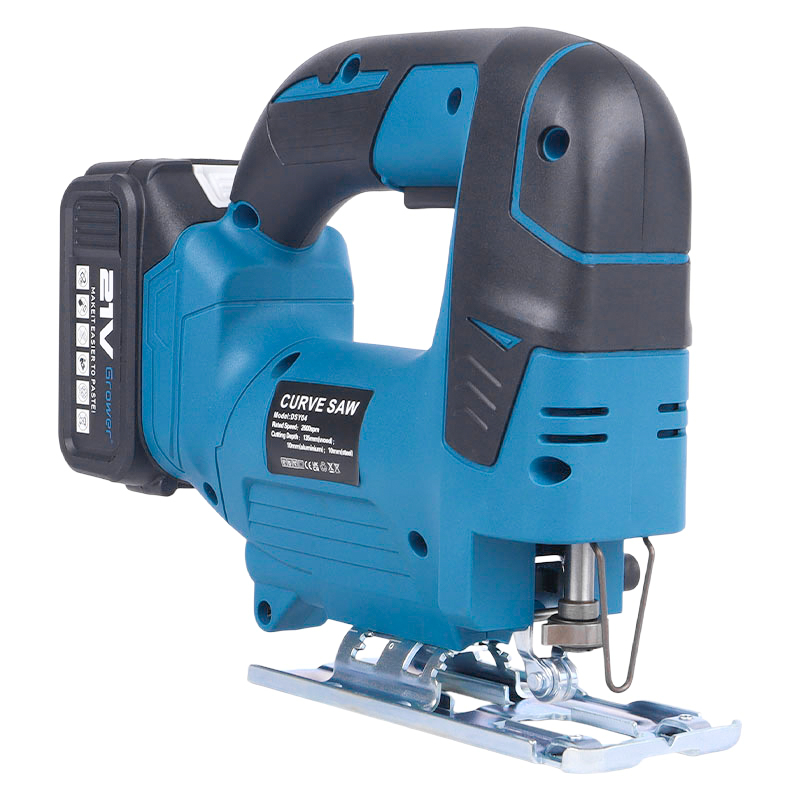 Бесщеточный аккумуляторный лобзик Grower DYS04, 21v (под Makita LXT), 4Ah, аккумулятор 2 шт. в Твери