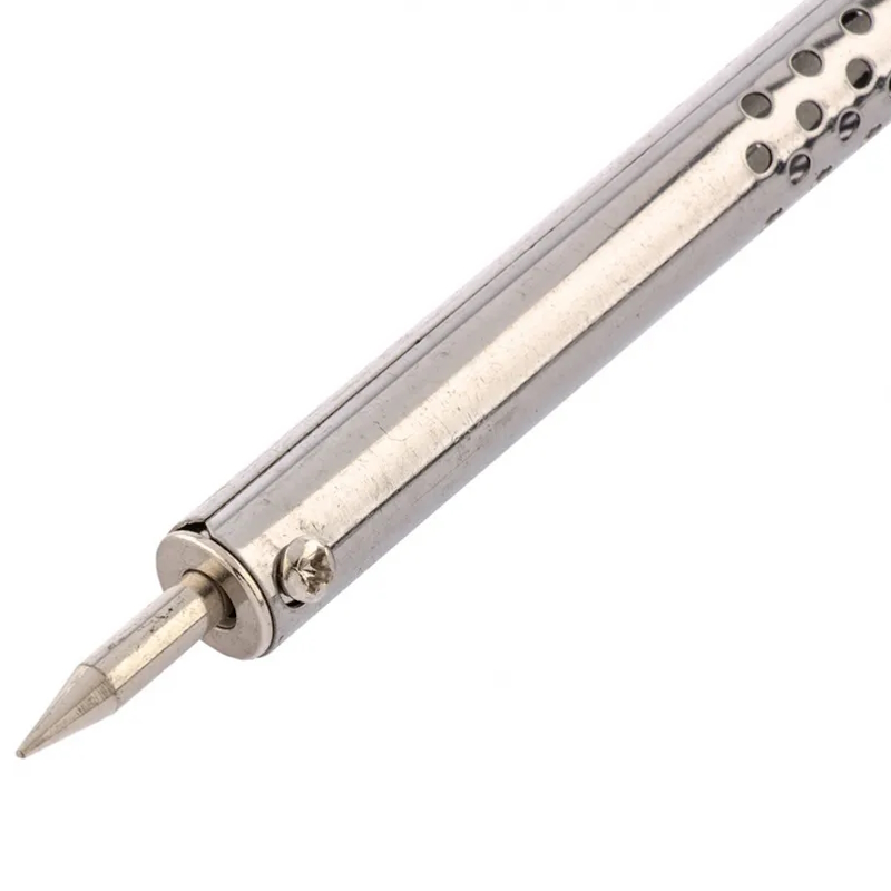 Паяльник с ручкой из дерева Sparta 913103 60 Вт