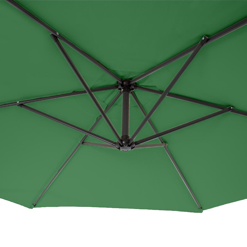 Зонт садовый Green Glade 6004 зеленый, диаметр 291 см в Кинешме