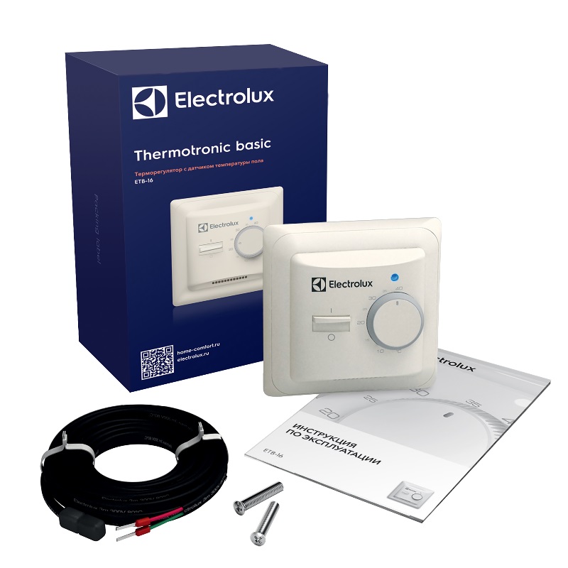 Терморегулятор для пола Electrolux ETB-16 датчик температуры