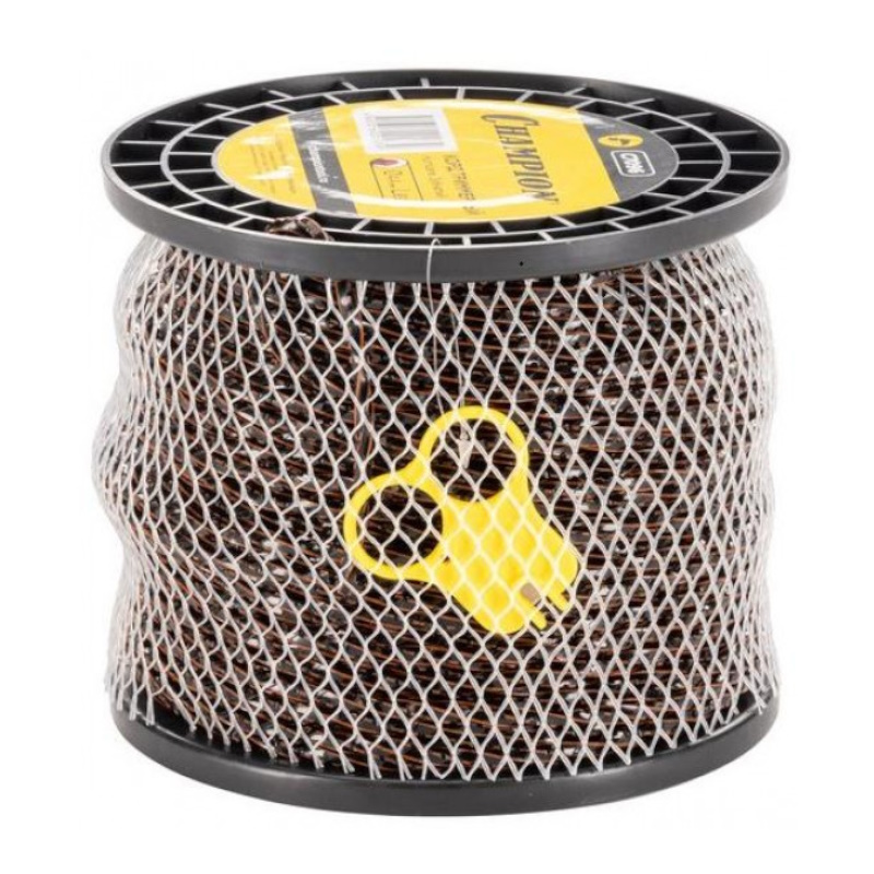 Корд триммерный Champion Hurricane saw twist C7092 37мм 39 м зубчатый витойнож 806₽