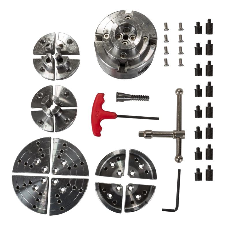 4-х кулачковый токарный патрон по дереву в наборе Jet CK-375ZS1 JE59500061 95 мм 21375₽