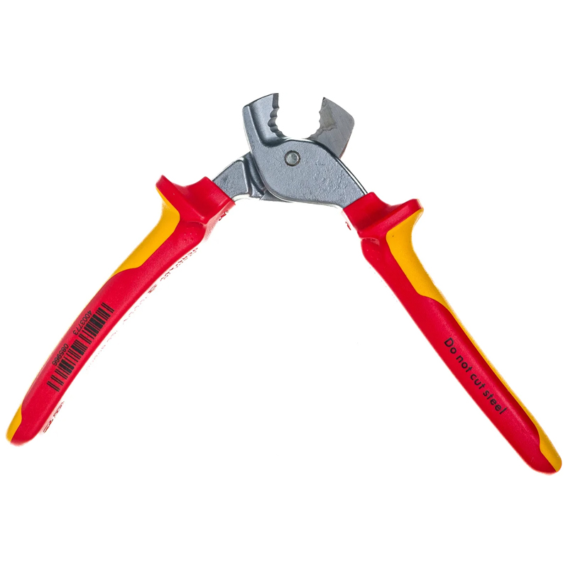 Кабелерез Knipex StepCut KN-9516160 VDE, ступенчатый рез, Ø 15 мм (50 мм²), 160 мм, хром, 2-комп диэлектрические ручки в Кинешме