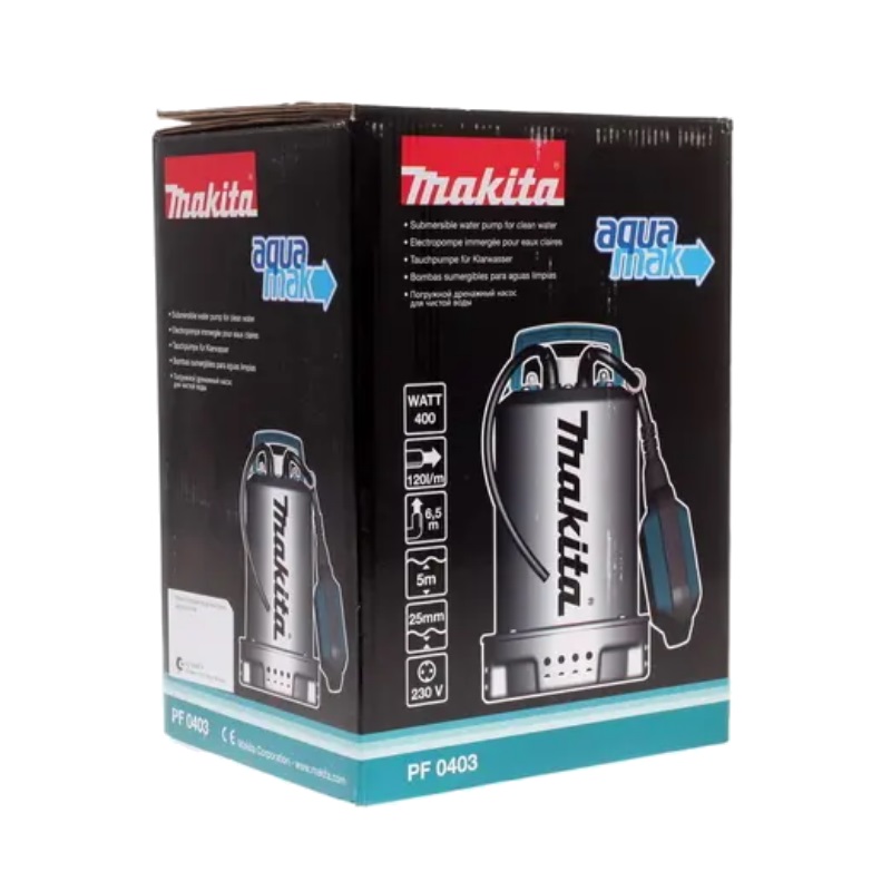 Насос дренажный для чистой воды Makita PF0403 в Твери