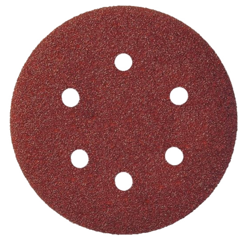 Круг шлифовальный PIT APLS06-0040E на липучке 125 мм P40 6 отверстий 5 шт в уп 58₽