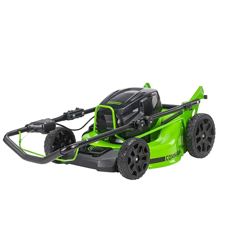 Газонокосилка аккумуляторная Greenworks GC82HPLM51 2518907UB, 82V, 51 см, бесщеточная, с 1хАКБ 5 Ач и ЗУ  в Кинешме
