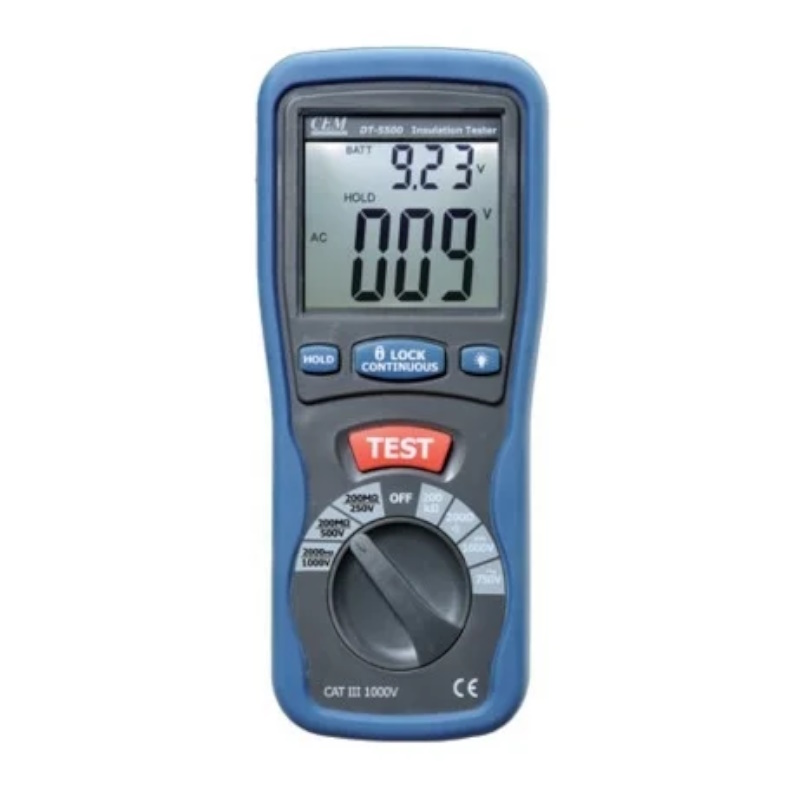 Цифровой тестер изоляции СЕМ DT-5500 480472 в Костроме