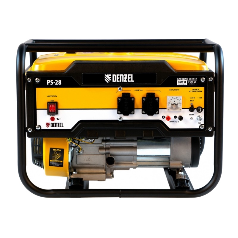 Бензиновый генератор Denzel PS-28, 946824 в Коврове