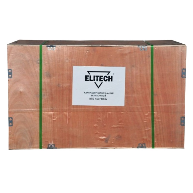 Компрессор коаксиальный безмасляный Elitech КПБ 450/100М 199898