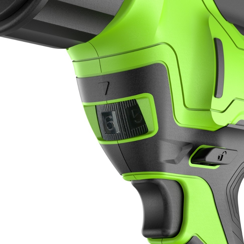 Пистолет для герметиков аккумуляторный Greenworks G24CAU 3501707UA, 24V, макс 310 мл, c 1хАКБ 2Ач и ЗУ в Коврове
