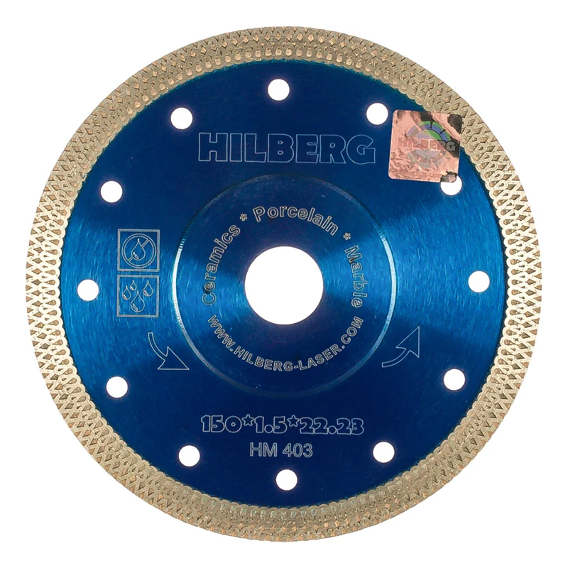 Диск алмазный отрезной Trio-Diamond Турбо Ультратонкий Х-тип HM403 (150х22.23 мм) в Муроме