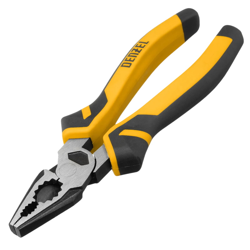 Набор инструментов Denzel 15801, 1/2", 1/4", CrV, S2, пластиковый кейс, 64 предмета в Ярославле