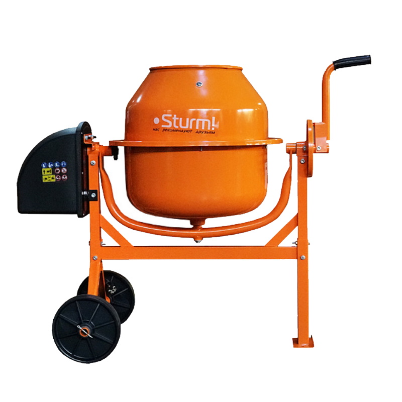 Бетономешалка Sturm CM20070RF объем раствора 38 л вес 272 кг 20935₽