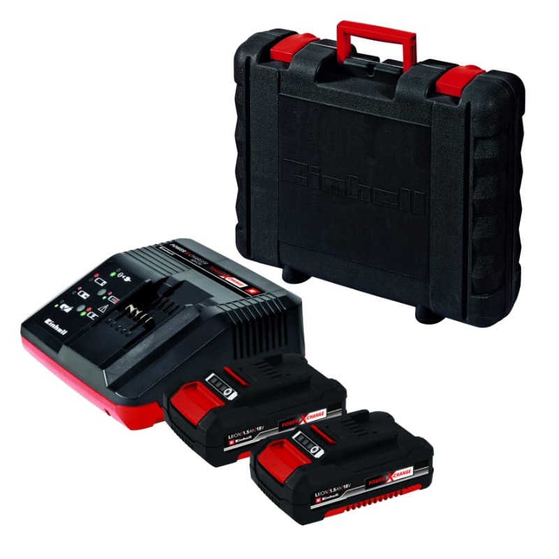 Дрель-шуруповёрт аккумуляторная Einhell PXC TE-CD 18/2 Li kit (2x1,5Ah) 4513830 в Угличе