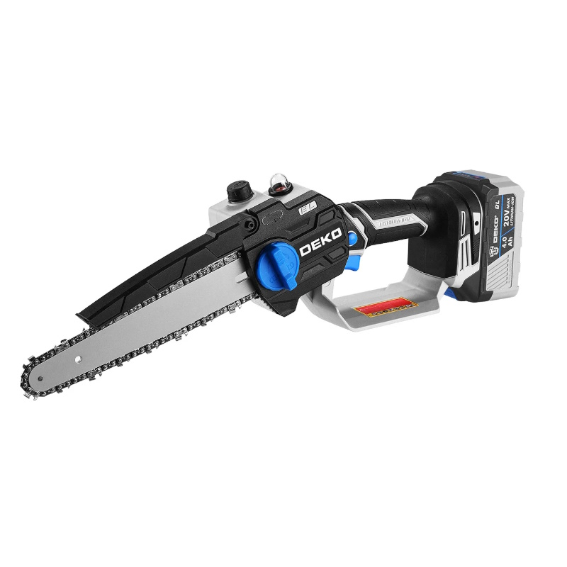 Пила цепная Deko DKCHS 063-4483, аккумуляторная, бесщеточная, 20V, 2x4.0Ач в Ярославле