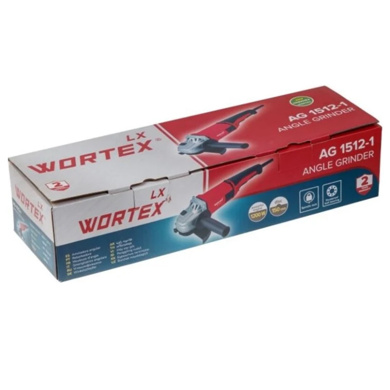Угловая шлифмашина (болгарка) Wortex LX AG 1512-1 1333548, 150 мм, 1200 Вт в Рыбинске