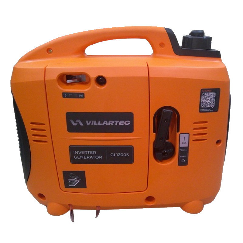 Генератор бензиновый Villartec GI1200S 2101120000, 1,1 кВт