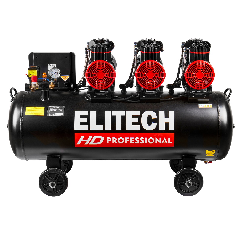 Компрессор коаксиальный безмасляный Elitech HD ACF 750-160S 206464, 750 л/м, 380 В, 4.4 кВт в Иваново