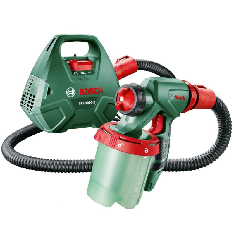 Электрический краскопульт Bosch PFS 3000-2 0.603.207.100, объем бачка 1 л, производительность 0,3 л/мин в Костроме