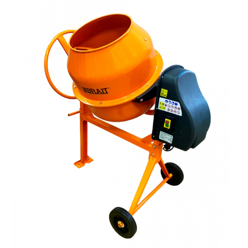 Бетоносмеситель Brait BR-200S 0901032052 850 Вт 220В50 Гц 126 лгорловина 390 мм 18705₽