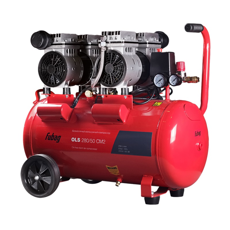 Безмасляный малошумный компрессор Fubag OLS 28050 CM2 31381