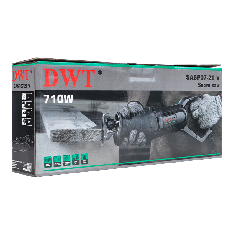 Сабельная пила DWT SASP07-20 V, 710 Вт