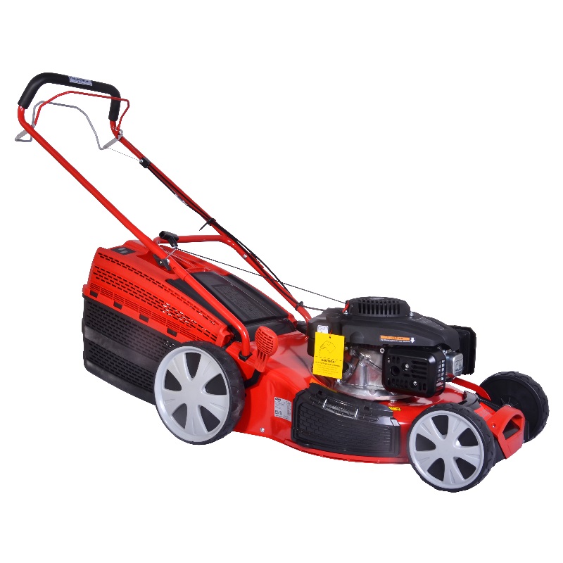 Газонокосилка бензиновая Geos Comfort 51 SP-L Plus, 3,5 л.с., ширина скашивания 51 см, самоходная, 213170 в Рыбинске